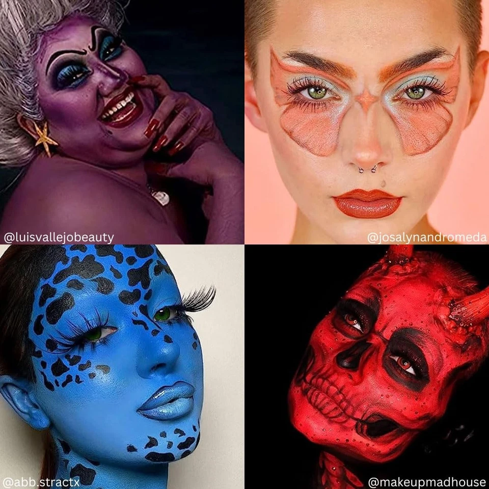 Maquillaje Mehron Paradise AQ - Paleta de 8 colores - Tropical Foto 2 de 4