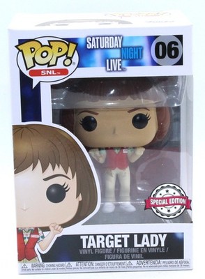 Funko Pop! Figur 06 Target Lady / Saturday Night Live / Special Edition OVP
