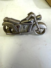 MOTORCYCLE CLOCK   DESK WEIGHT — photo 1
