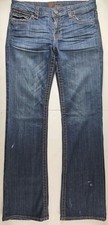 KUT From The Kloth Women s Mid Rise Bootcut Dark Wash Flap Pocket Jeans Size 6