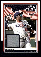 2025 Panini Stars and Stripes USA #USA-TP Tre Phelps Coll Nat Team Materials PE