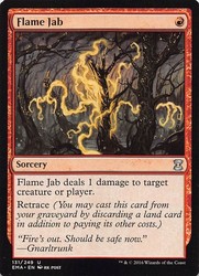 Flame Jab (131) Eternal Masters MTG Uncommon Sorcery