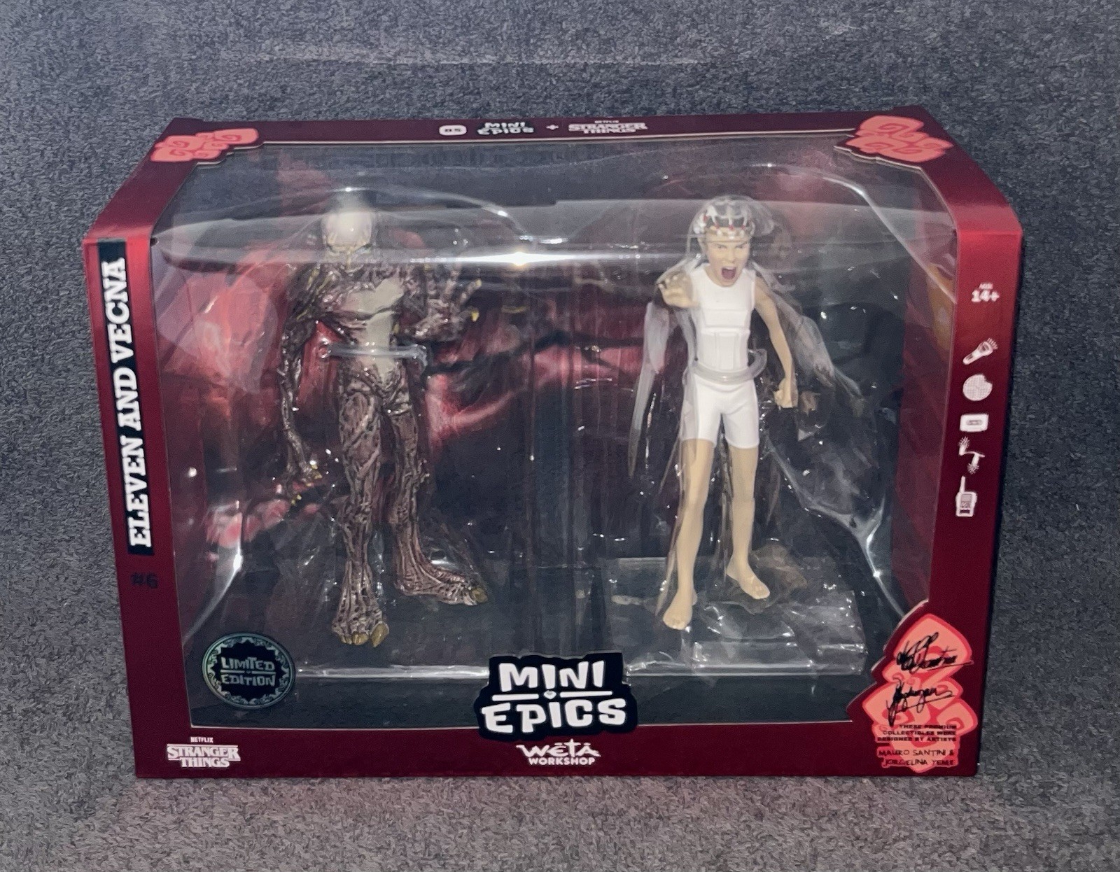 Weta Workshop - Stranger Things Mini Epics - Limited Edition - Eleven & Vecna