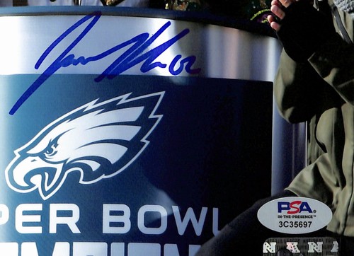 Jason Kelce Signed/Autographed 8x10 Photo Philadelphia Eagles PSA 190044 - Picture 2 of 2