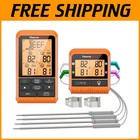Wireless Meat Thermometer with 4 Probes - 1000ft Range