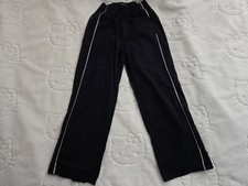 Women's Black Straight Leg Track Pants