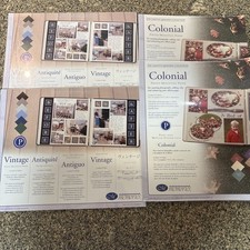Creative Memories Photo Mounting Paper Packs LOT OF 4 PACKS Vintage Colonial