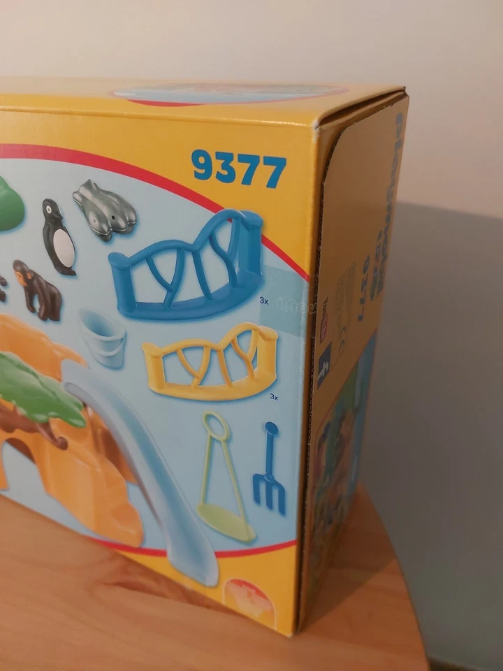 Playmobil 9377 (1.2.3): Animal Park / New and Sealed - Image 3 of 4