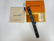 Men  s Louis Vuitton LV Slim Bracelet Adjustable Size Brand New With Packaging