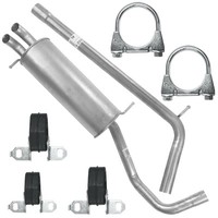 Auspuffanlage SchalldäMpferset Auspuff FüR VW Polo IV 4 9N 1.4 TDI 1.9 TDI