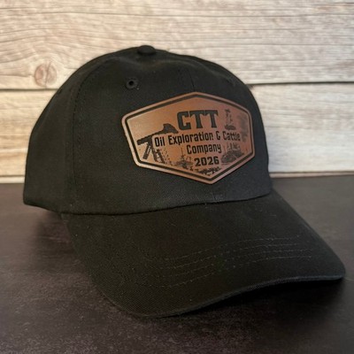 CTT Oil Exploration & Cattle 2026 Patch Hat   Snapback | Multiple Cap Colors