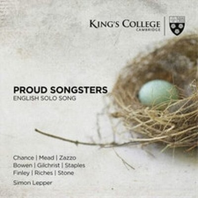 WILLIAM DENIS BROWNE PROUD SONGSTERS: ENGLISH SOLO SONG (CD) ALBU / NEW Audio CD