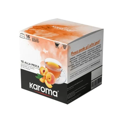 Karoma Tee alla Pesca Kapseln , für Dolce Gusto Kompatibel