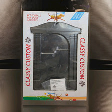 Classy Custom Decorative Frame Plastic Locking Flap Pet Door, Medium Dog
