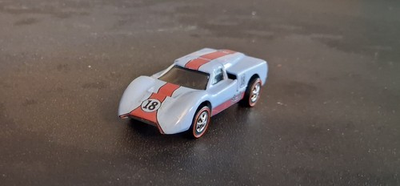 #ad Gulf custom RESTORED Hot Wheels redline Ford J Car $45.00