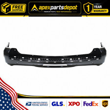 Rear Bumper Cover Primed Fits 2007-2014 Chevrolet Suburban 1500 With Sensor Hole