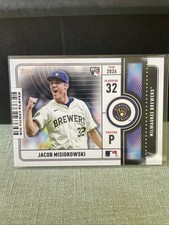 2026 Topps Series 1-Jacob Misiorowski #BTP-2 Big Ticket Player Insert RC Brewers