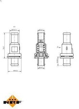 Thermostat Audi 75