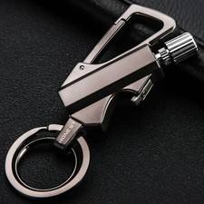 Permanent Match Infinity Lighter with Multitool Keychain Bottle Opener