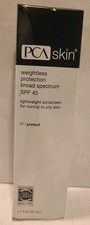 PCA Skin PCA-23331 Weightless Protection Broad Spectrum SPF 45 1.7 fl oz New