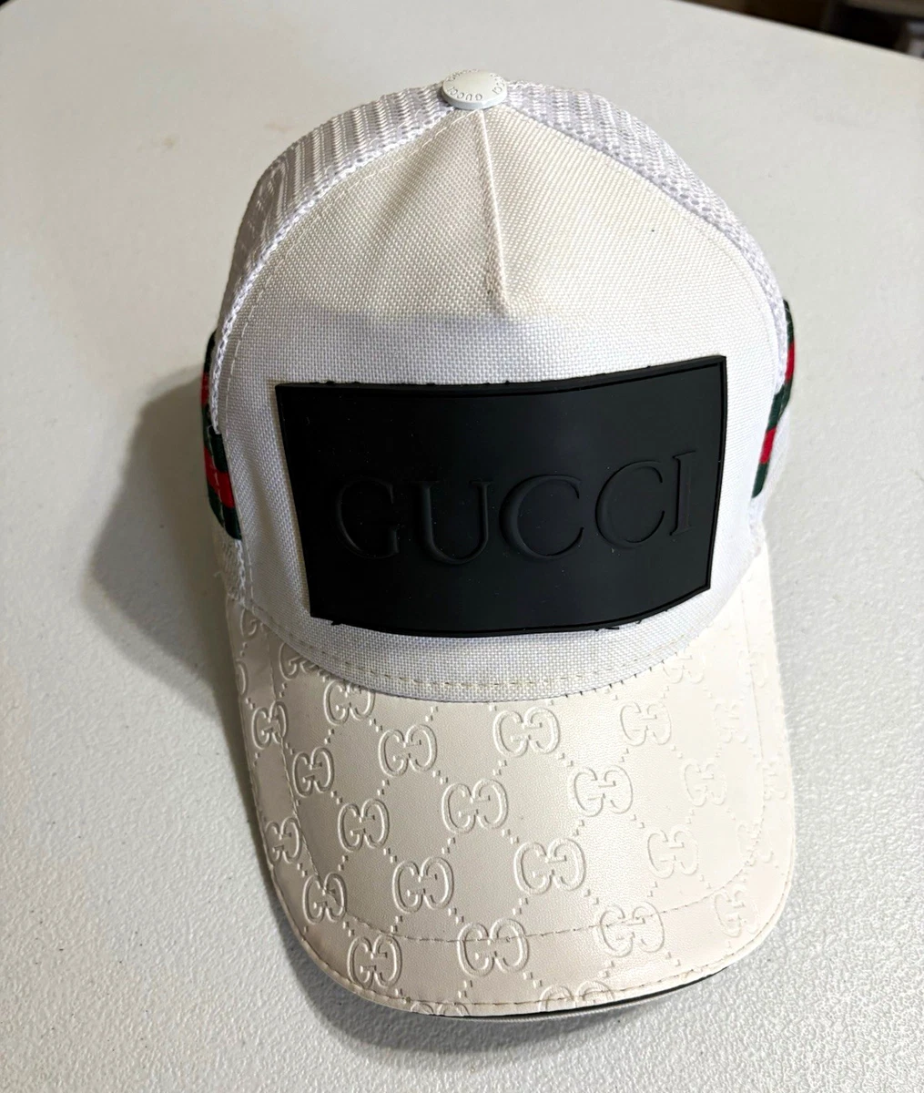 Gucci White Hats for Men for sale - eBay