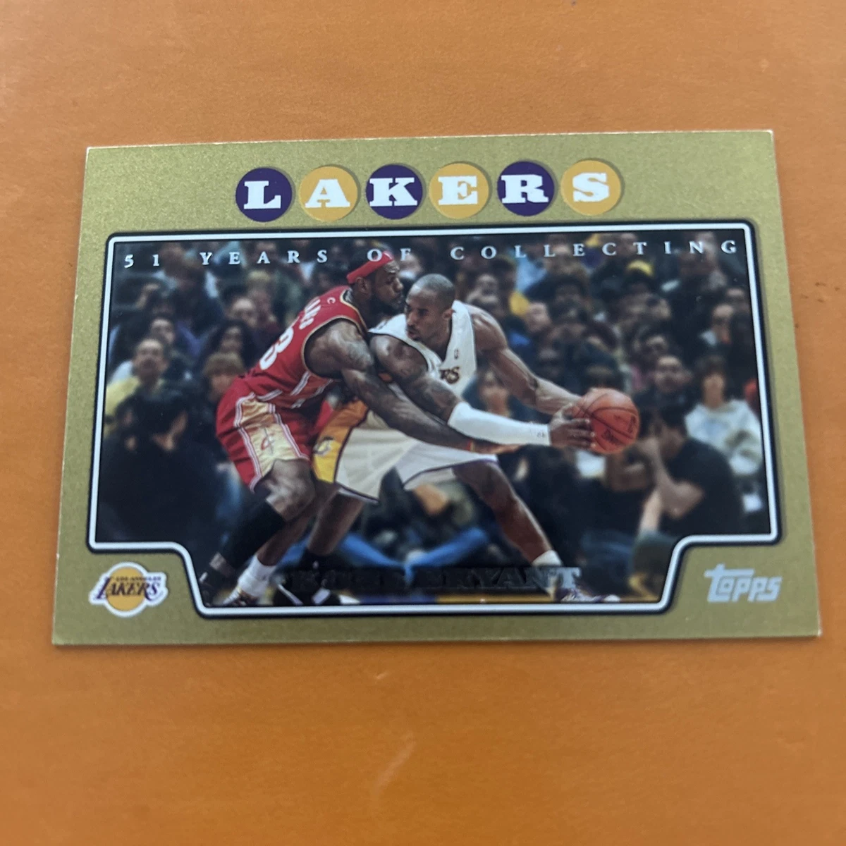 2008-09 Topps - LeBron James, Kobe Bryant #24 Gold Border /2008