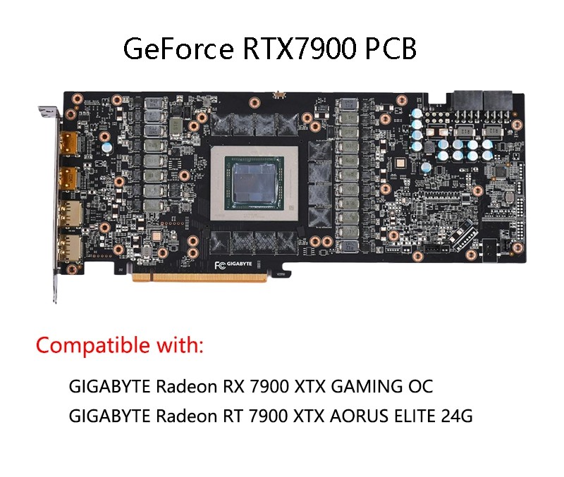 Granzon GPU Water Block For GIGABYTE Radeon RX 7900 XTX GAMING OC