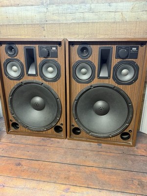 Vintage Sansui SP-4500A 4-Way 5-Driver Floor Speakers Pair – Japan