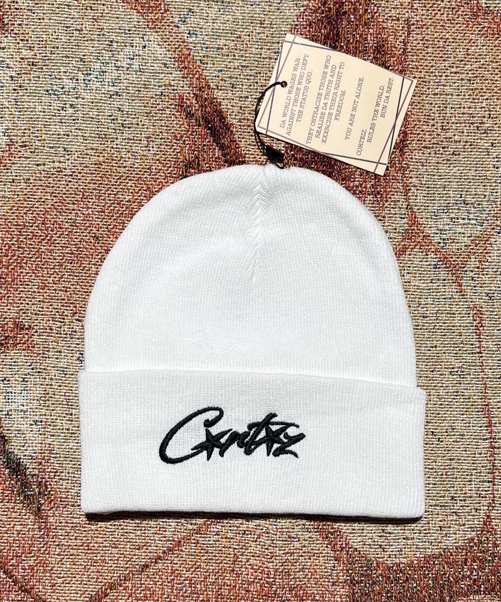帽子 Dime Chopper Fold Beanie / White Dime Chopper Fold Beanie White - Coureur Goods