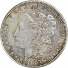 1887-S Morgan Silver Dollar EF Uncertified #1144