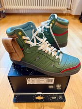 adidas Star Wars x Top Ten Hi Boba Fett FZ3465, Größe 44,5 - Limitierte Edition