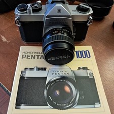 PENTAX SP 1000 Honeywell 35 mm SLR with Takumar 28mm f/3.5 MF Lens  More