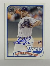 2024 Topps Series 2 Sawyer Gipson-Long RC Auto #89BA2-SG - Base Detroit Tigers