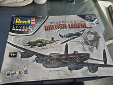 Revell 05729 Icons of Aviation British Legends Gift Set 1 : 72 Scaled Model Kits