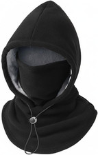 Thickened Balaclava Face , Winter Polar Fleece Ski for Men Women, Face Cover Ha