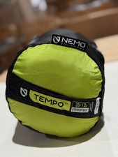 Nemo Tempo Stratofiber Mens Sleeping Bag Reg Long Length 35f 20f Options Nemo Tempo Stratofiber Mens Sleeping Bag Reg Long Length 35f 20f Options