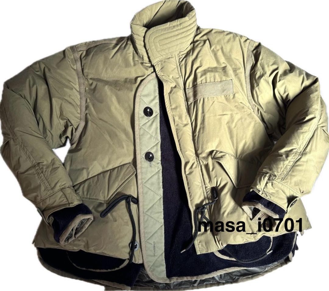 sacai PADDED LAYERED MILITARY BLOUSON 【公式通販】