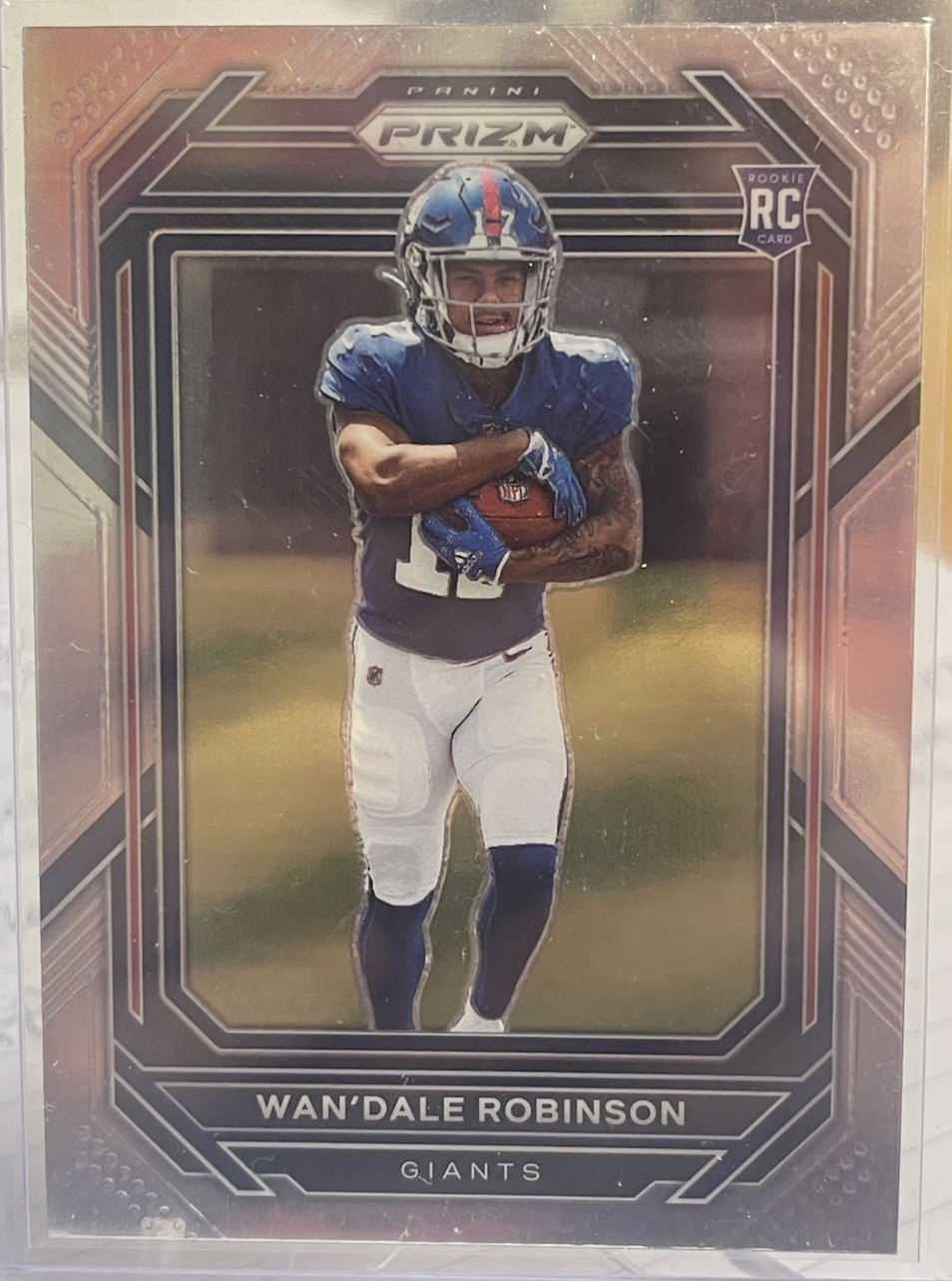 2022 Panini Prizm #315 Wan'Dale Robinson Rookie Card New York Giants