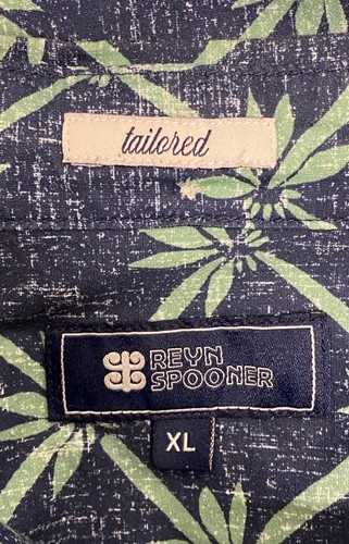 Reyn Spooner Herren Hawaii Hemd Blau Blumen Button Down Urlaub Gr. XL - Bild 4 von 7