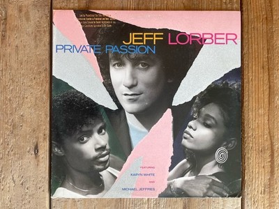 Jeff Lorber: Private Passion vinyl LP VG+ 1986 Warner Bros. 9 25492-1 Hubbard