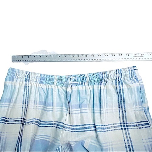 Woman Within 26W Petite Linen Blend Capri Pants New Boho Beach Casual Womens - Picture 7 of 9