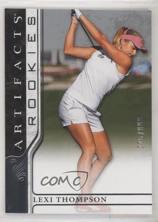 2021 Upper Deck Artifacts Rookies 775/999 Lexi Thompson #76 Rookie RC y5d