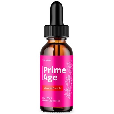 (1 Pack) Prime Age Skin Drops, Support For All Skin Types PrimeAge 30 servings