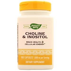 Natures Way Choline - Inositol 100 caps 4490₽