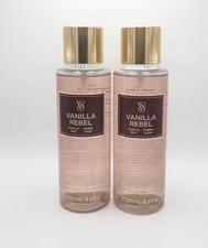 Victoria  s Secret Vanilla Rebel Fragrance Body Mist Spray 8.4 fl oz Set of 2