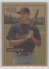 2005 Bowman Heritage Mahogany Jordan Schafer #297 3w0