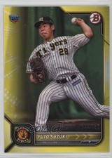 2022 Bowman NPB Nippon Professional Baseball Yellow /150 Yuto Suzuki #100 00cp