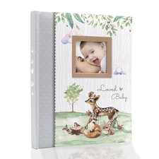 First 5 Years Baby Memory Book - 76 Colourful Illustrated Keepsake Journal Pages