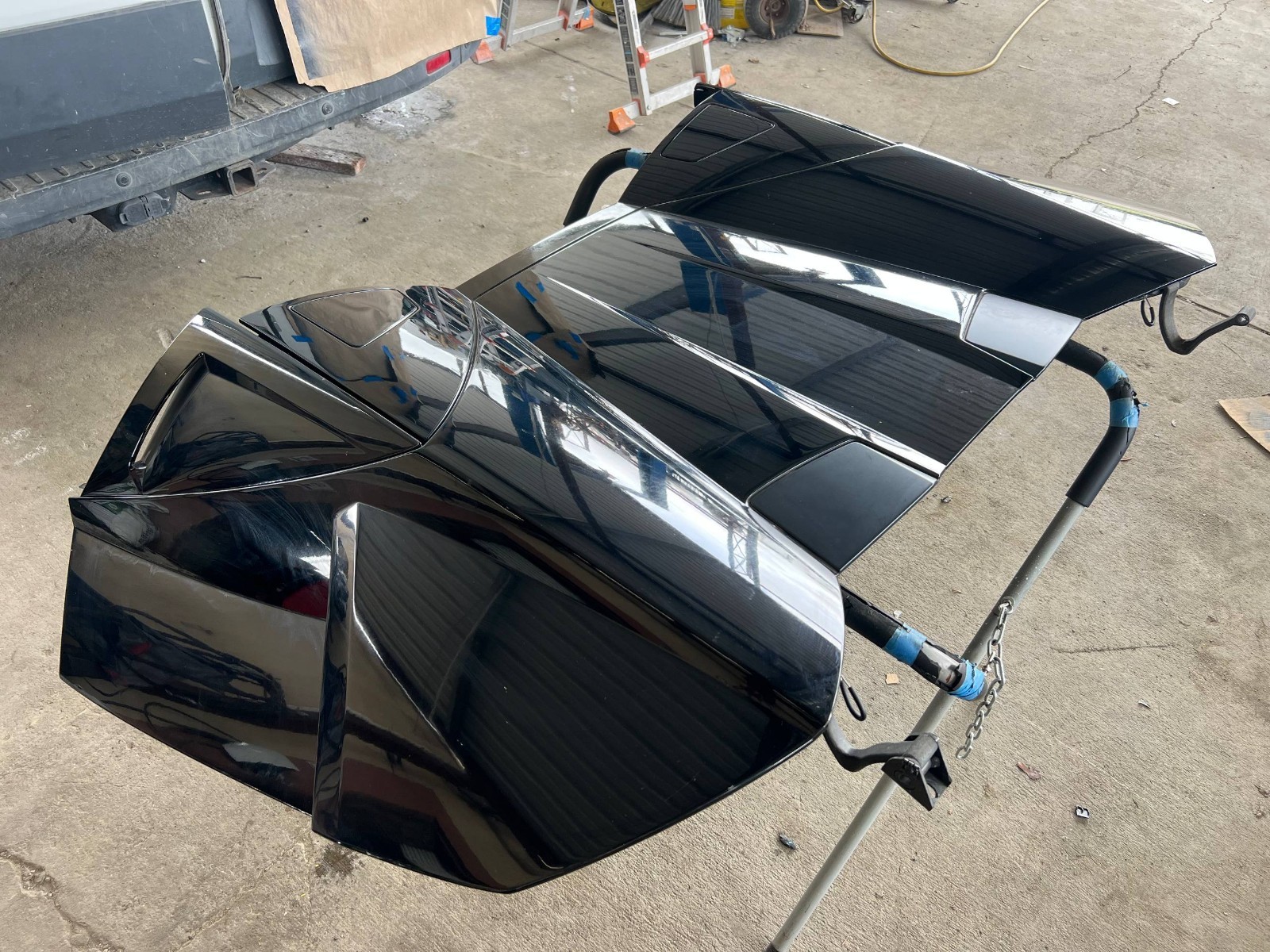 2018 Lamborghini Huracan Spyder Rear Engine Top Cover 9000111291