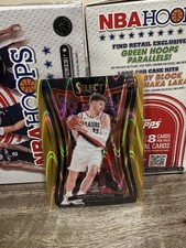Panini 2024-25 Select Donovan Clingan RC #390 Mezzanine GOLD FLASH Prizm 08/10 
